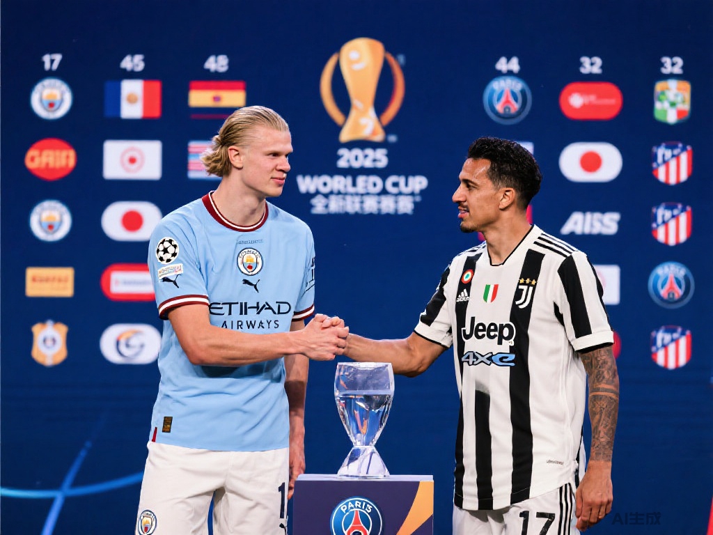 2025世俱杯分组抽签出炉：曼城尤文同组，巴黎马竞同组（2025世俱杯抽签结果揭晓：曼城与尤文同组，巴黎对阵马竞）